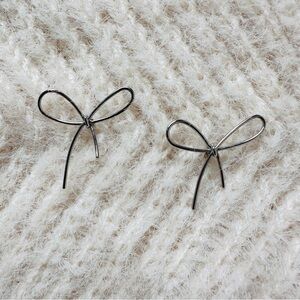 NWOT Silver Earrings